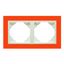 DOUBLE FRAME ORANGE/ICE thumbnail 1