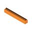 Printed circuit board terminals, 5.00 mm, Number of poles: 24, 180°, Solder pin length (l): 3.5 mm, tinned, orange, PUSH IN with actuator, Clamping range, max. : 2.5 mm², Box thumbnail 2