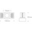 WHITE COB LED 12w WW 700mA 38deg TRIMLESS DARK LIGHT thumbnail 5