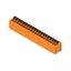 Printed circuit board terminals, 5.00 mm, Number of poles: 20, 180°, Solder pin length (l): 3.5 mm, tinned, orange, PUSH IN with actuator, Clamping range, max. : 2.5 mm², Box thumbnail 2
