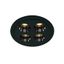 BLACK RECESSED LED 10W WW IP20 38deg 230V DARK LIGHT thumbnail 1