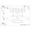 Ceiling lamp ONYX 30 black LED 3000K thumbnail 3