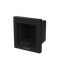 Frame for metallic and plastic profiles - Niessen logo - 2M - Matt Black thumbnail 2