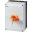 DMM-160/3/I5/C-R Switch-disconnector, DMM, 160 A, 3 pole, Emergency switching off function, With red rotary handle and yellow locking ring, cylinder lock, in CI-K5 enc thumbnail 4