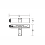 Form connector L 330 B 185 H 76 colour: black 220 - 240 V thumbnail 4