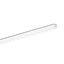 Surface-mount aluminum profile for 2 LED strips, U-profile MEDIUM, white, length 2m thumbnail 3