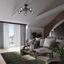 CEILING LAMP ARTEMIS 3 BLACK E14 3X40 IP20 thumbnail 7