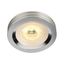 LED ALUMINIUM downlight, round , alu brushed, 3W LED, warm white, 3200K thumbnail 1