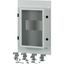 XMN43F04C-55 Front plate, NZM4, 3p, fixed, W=425mm, IP55, grey thumbnail 2
