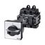 P5-250/Z On-Off switch, P5, 250 A, rear mounting, 3 pole, with black thumb grip and front plate thumbnail 2