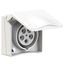 ICD 6h 16A 5P 400V IP44 90x90 Ni Opb thumbnail 1