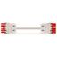 pre-assembled interconnecting cable Eca Socket/plug red thumbnail 2