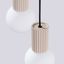 Pendant lamp HALO 3P taupe thumbnail 13