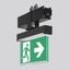 LINEDO, black, on/off Continuous line luminaire, L 336 B 62 H 343, SBS thumbnail 1