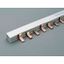 Comb bar, 3-pole, bridge type 130A, pitch 27mm, 1m long (The price is shown without markup on metals. Request a quote for accurate information) thumbnail 2