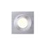 NEW TRIA I MR16 downlight, square, alu brushed, max. 50W, incl. clip springs thumbnail 4
