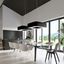 Chandelier URANO 60 black thumbnail 7