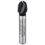 Core box bit, 1/4", R1 4.7 mm, D 9.5 mm, L 9.2 mm, G 45 mm thumbnail 1