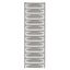 SlimFix X, Conductor and cable markers, 7 - 40 mm, 60 x 11 mm, grey thumbnail 2