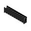 PCB plug-in connector, male header, open side, THT solder connection, 5.08 mm, Number of poles: 10, 180°, Solder pin length (l): 3.2 mm, tinned, black, Box thumbnail 2