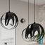 TULOS CEILING LAMP BLACK E27 1X60W IP20 thumbnail 7