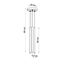 Pendant lamp PASTELO 3P taupe thumbnail 4