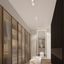 CEILING STRIP WITH THREE SPOTLIGHTS FROM THE KARBON SERIES FOR THE HALLWAY thumbnail 5