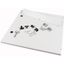 XMW3006CDC-B Front plate/door, below, H=750mm, IP55, grey thumbnail 1