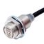 Proximity sensor, inductive, full metal stainless steel 303 M18, shiel E2EW0245A thumbnail 2