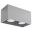 SPOT QUAD MAXI GREY GU10 2X40W IP20 thumbnail 1