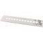 XME0404CI Front cover, +mounting kit, for 9xRMQ, HxW=100x425mm, grey thumbnail 1