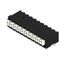 Printed circuit board terminals, 3.50 mm, Number of poles: 10, 90°, Solder pin length (l): 3.5 mm, black, PUSH IN with actuator, Clamping range, max. : 1.5 mm², Tape thumbnail 2