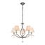 Neoclassic Talia Chandelier Nickel thumbnail 3