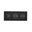 Made-to-order product, 1/2 key - customisable - with option to print a pictogram, Simon 55, IP20, black matt thumbnail 2