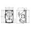 Fixed socket COMBO-POL 16A 5P 6h IP44 thumbnail 2
