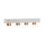 BUSBAR, low voltage, 100 A, AC 600 V, DC 600 V, 22 x 37 x 214 mm, 12P, UL thumbnail 11
