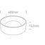 BLACK PLAFO 35W CCTV IP20 230V DARK LIGHT thumbnail 2