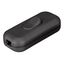 Cord Switch Single-pole Black 2P + Earth thumbnail 1