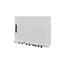 XSDMRV40610 Device area door, ventilated, IP42, right, HxW=600x1000mm, grey thumbnail 4