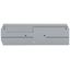 End and intermediate plate 2.5 mm thick gray thumbnail 1