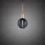 FORKED PENDANT / LINEAR / GLOBE / SMOKED / MEDIUM / BRASS thumbnail 1