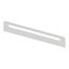 Slotted font plate 5G4 sheet steel for wiring ducts, 53MW thumbnail 1