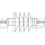 DEHNmid MV arrester Ur: 21kV In: 10kA line disch. class 1 incr. creepa thumbnail 2