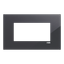 Black 4M glass effect plate thumbnail 1