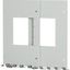 XMIX16F0802C Front cover, 2x IZMX16, fixed mounted design, W=800mm thumbnail 3