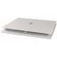 XTSZPTAV4-W1100 Top plate, ventilated, W=1100mm, IP42, grey thumbnail 1