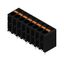 Printed circuit board terminals, 7.50 mm, Number of poles: 8, 180°, Solder pin length (l): 5 mm, tinned, black, PUSH IN without actuator, Clamping range, max. : 6 mm², Box thumbnail 2