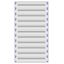 Distribution board insert KVN 60mm, 5-45K, 11-rows thumbnail 1