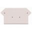 End and intermediate plate 2.5 mm thick light gray thumbnail 3