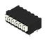 Printed circuit board terminals, 3.50 mm, Number of poles: 6, 90°, Solder pin length (l): 3.5 mm, black, PUSH IN with actuator, Clamping range, max. : 1.5 mm², Tube thumbnail 3
